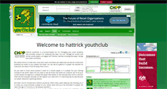Desktop Screenshot of hattrick-youthclub.org